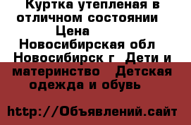 Куртка утепленая в отличном состоянии › Цена ­ 700 - Новосибирская обл., Новосибирск г. Дети и материнство » Детская одежда и обувь   